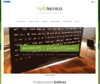 Heliotecnica.com(Lona Front) Screenshot