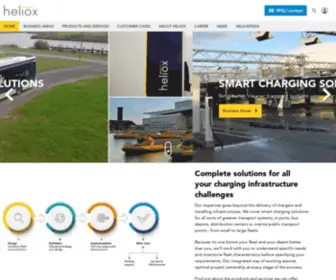 Heliox-Energy.com(Rapid Charging Solutions for Electric Vehicles (EV)) Screenshot