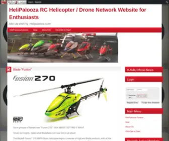 Helipalooza.com(Helipalooza R/C Helicopter Forums) Screenshot