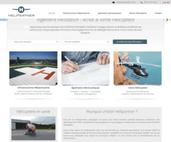 Helipartner.com(Création hélistation) Screenshot