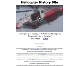 Helis.com(Helicopter History Site) Screenshot