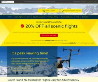 Heliservices.nz(Scenic Helicopter Tours and Hunting and Fishing Trips) Screenshot
