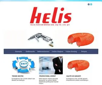 Helishortum.com.tr(HELİS HORTUM MAKİNA SANAYİ DİS TİCARET LTD) Screenshot
