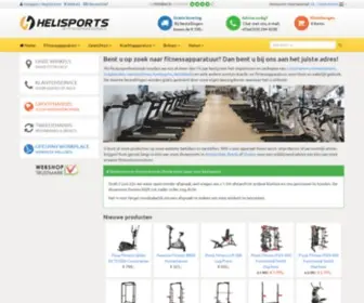 Helisports.nl(Helisports Fitnesswinkel) Screenshot