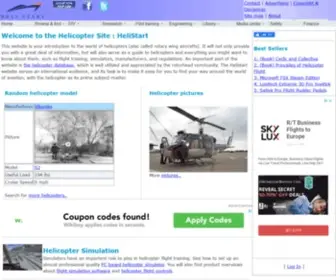 Helistart.com(The Helicopter and Rotorcraft Site) Screenshot