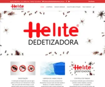 Helitededetizadora.com.br(Dedetizadora em Curitiba) Screenshot