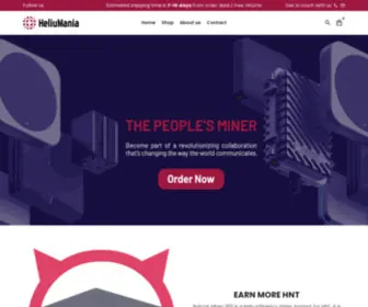 Heliumania.com(Heliumania) Screenshot