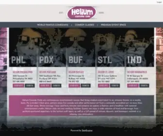 Heliumcomedy.com(Helium Comedy) Screenshot