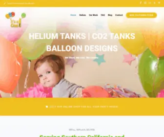 Heliumtanks.com(Helium Tanks) Screenshot