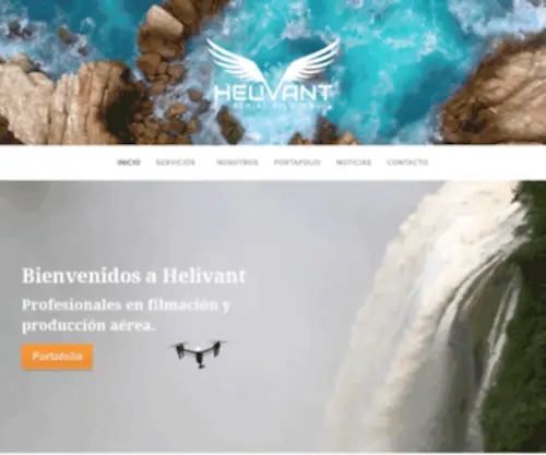 Helivant.com(Aerial Filming) Screenshot