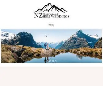 Heliweddings.co.nz(Heli Weddings Queenstown New Zealand) Screenshot