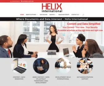 Helix-INT.com(HELIX INTERNATIONAL) Screenshot