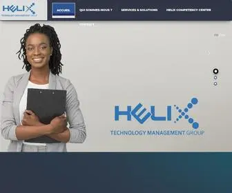Helix-Techno.com(Helix Technology Management Group) Screenshot