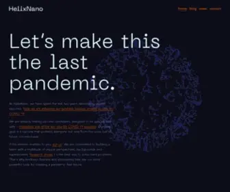 Helixnano.com(HelixNano) Screenshot