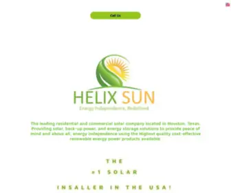 Helixsun.net(HiTech Solar Solutions) Screenshot