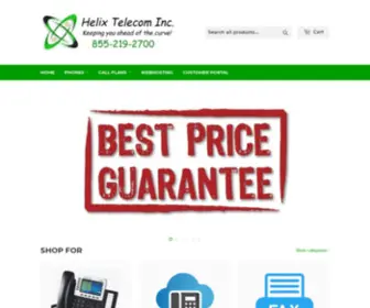 Helixtelecom.com(Helix Telecom Store) Screenshot