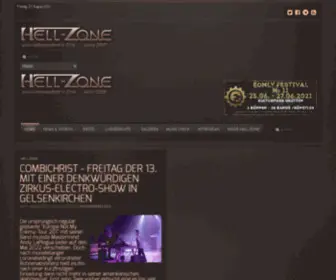 Hell-Zone.de(HELL-ZONE independent eZine) Screenshot