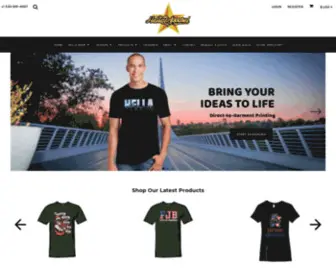 Hella-Apparel.com(Local custom t) Screenshot