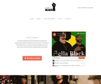 Hellablackpod.com(HELLA BLACK) Screenshot