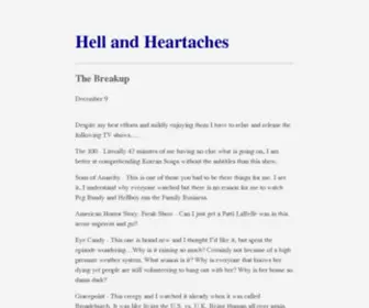 Hellandheartaches.com(Hell & Heartaches) Screenshot