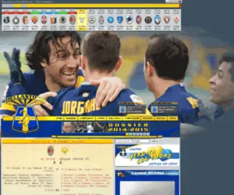 Hellastory.net(L'Almanacco Online dell'Hellas Verona) Screenshot