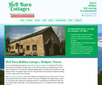 Hellbarn.co.uk(Self Catering Holiday Cottages) Screenshot