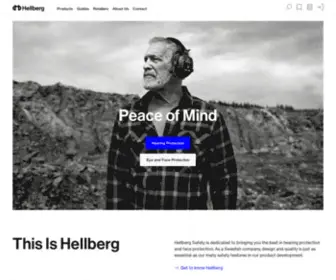Hellbergsafety.com(Hellberg) Screenshot