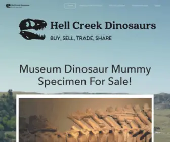 Hellcreekdinosaurs.com(HELL CREEK DINOSAURS) Screenshot