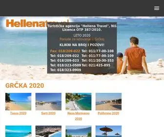 Hellenatravel.rs(Hellena Travel) Screenshot