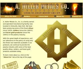 Hellermetals.com(Heller Metals Co) Screenshot