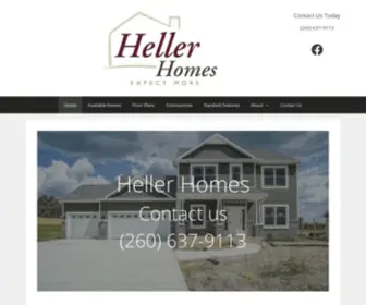 Hellersite.com(Heller Homes) Screenshot