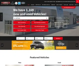 HellerStores.net(Heller Ford Sales) Screenshot