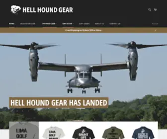 Hellhoundgear.com(Hell Hound Gear) Screenshot