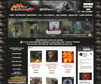 Hellion.com.br(HELLION Records) Screenshot