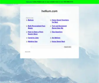 Hellium.com(The Leading Chemistry Site on the Net) Screenshot