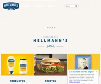 Hellmanns.es(Conoce los productos y su inconfundible sabor) Screenshot