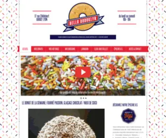 Hello-Brooklyn.com(Donuts faits maison et frais du jour) Screenshot