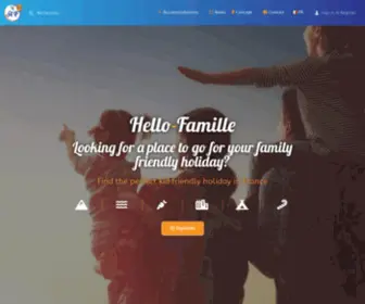 Hello-Famille.com(Hébergements) Screenshot