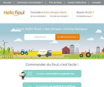 Hello-Fioul.fr(Commander du Fioul en ligne) Screenshot