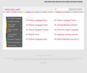 Hello-Han.com(Hello Han) Screenshot