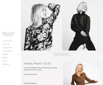 Hello-Mode.de(HELLO Designermode Hamburg) Screenshot