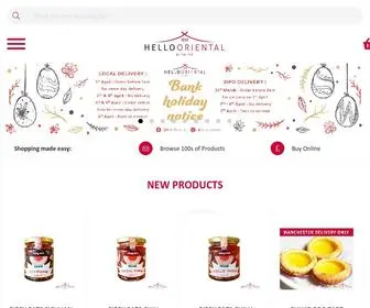 Hello-Oriental.co.uk(Hello oriental online supermarket) Screenshot