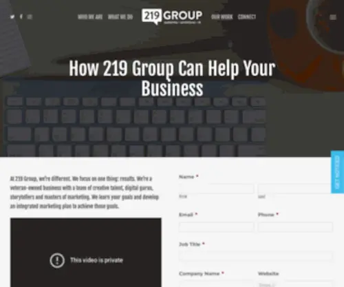 Hello219.com(219 Group can help your business with SEO in order to get you ranked) Screenshot