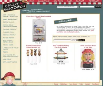 Helloandgoodbuy.com(Your supplier of collectible Mary Engelbreit) Screenshot