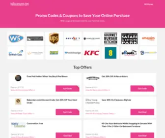 Helloaucoupon.com(Free Promo Code) Screenshot