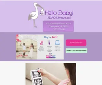 Hellobaby3Dimaging.com(Hello Baby) Screenshot