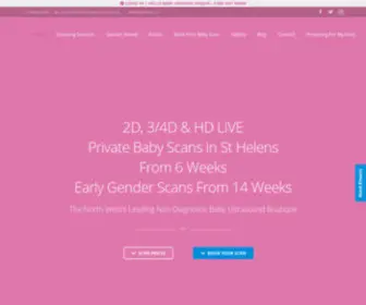 Hellobaby4Dscan.co.uk(Private Baby Scans and Early Baby Scans in St Helens) Screenshot