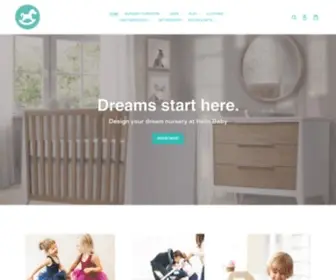 HellobabyStores.com(Hello Baby & Parfait Kids) Screenshot