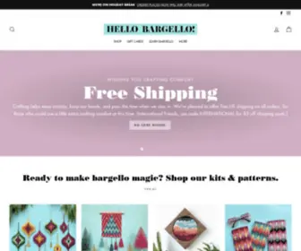 Hellobargello.com(Hello Bargello) Screenshot