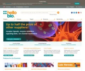 Hellobio.com(Hello Bio) Screenshot